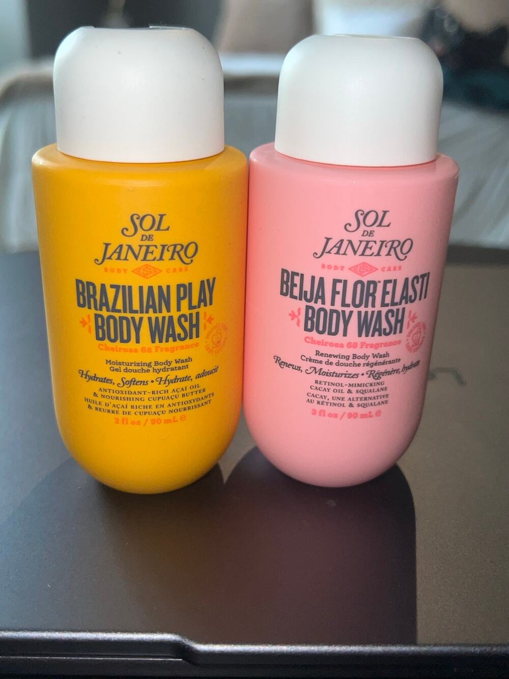 Sol de Janeiro mini Travel Body Wash 3 oz beija flor elasti and Brazilian Play